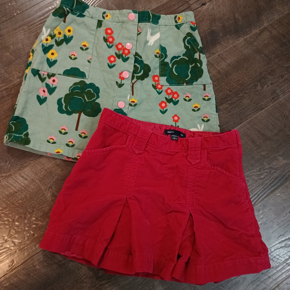 Skirt Set (Mini Boden & Gap Kids) Bundle Lot